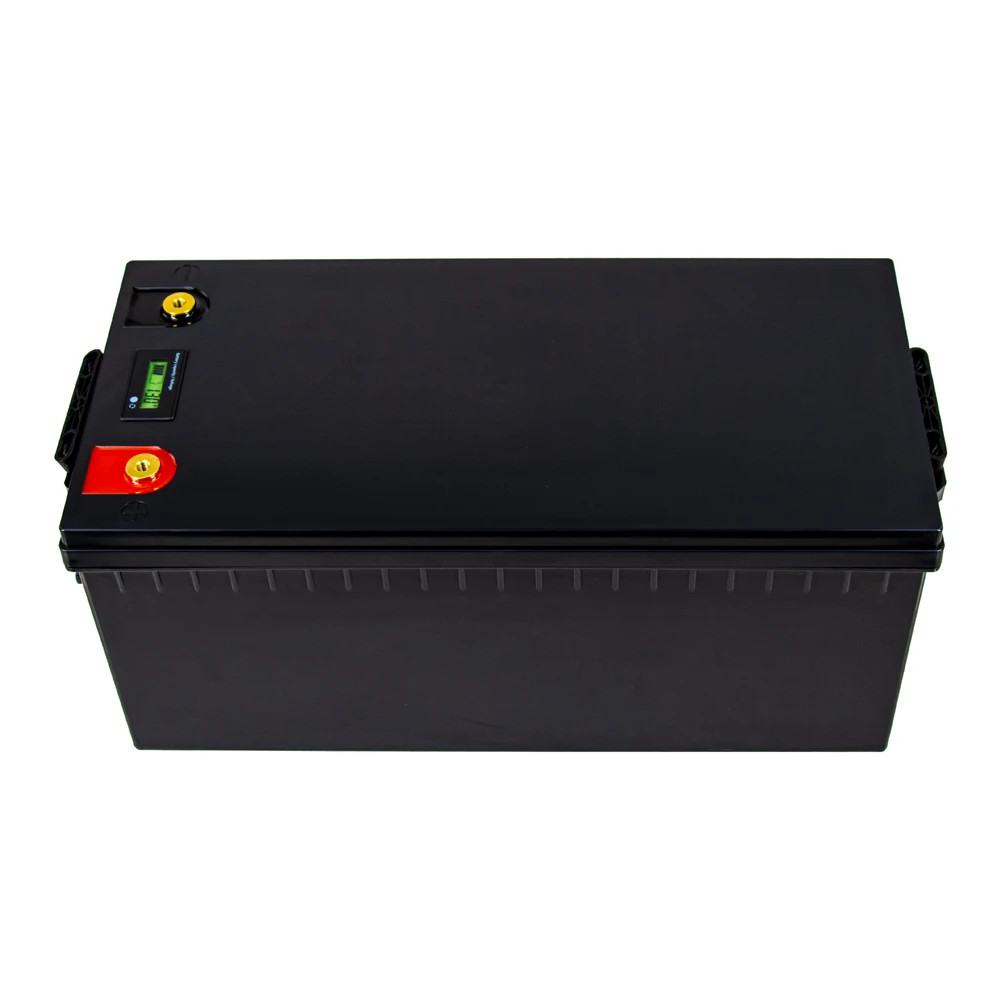 

New Grade A 24V 200Ah LiFePO4 Battery Pack Built-in 8S200A BMS 48V Lithium Iron Phosphate IPX5 Solar Rechargeable Battery No Tax