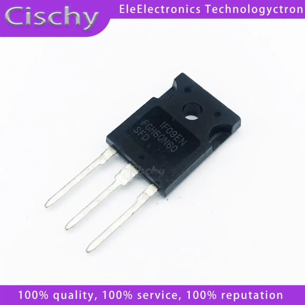 1 шт. FGH60N60SFD FGH60N60SMD FGH60N60UFD TO-3P FGH60N60 60N60 с изолированным затвором (IGBT) 600V 120A 378W-247 -