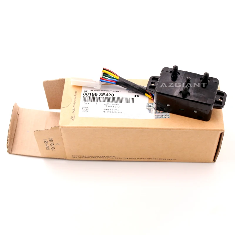 

881993E420 Genuine 8Way Power Seat Switch Front Left for Kia Sorento BL 2003-2008