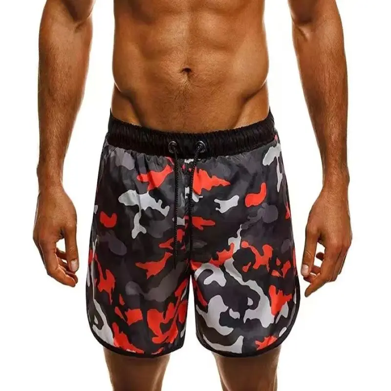 

Men's Swimming Trunks Summer Swimming Fitness Shorts Men's Fashion Sports Beachwear Quick-Drying Stretch Beach Pants
