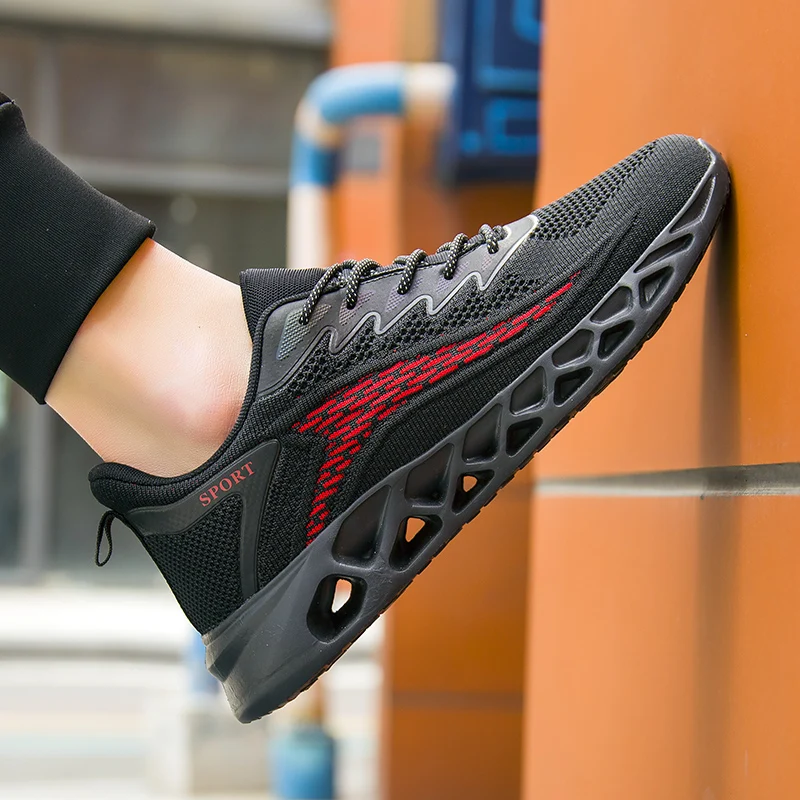 

Мужские мягкие кроссовки для бега, дышащие кроссовки для отдыха и спорта, 2022