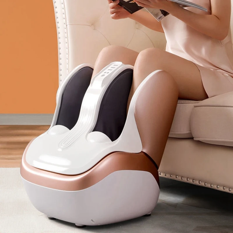 

Calf Foot Massage Machine Electric Vibration Shiatsu Air Compression Heating Kneading Meridian Dredging Leg Shaping Massager