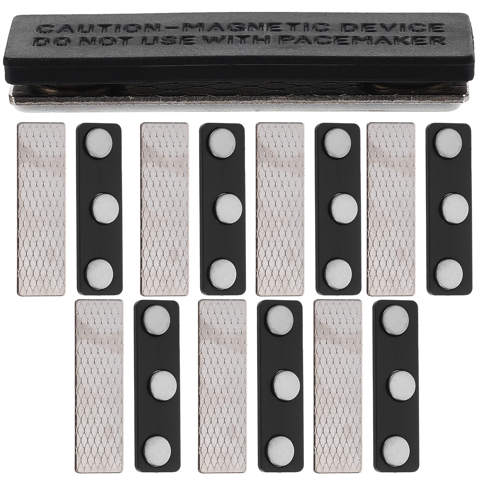 8 шт. магнит с именем посылка (три кнопки) бейджи магниты держатель магнитная