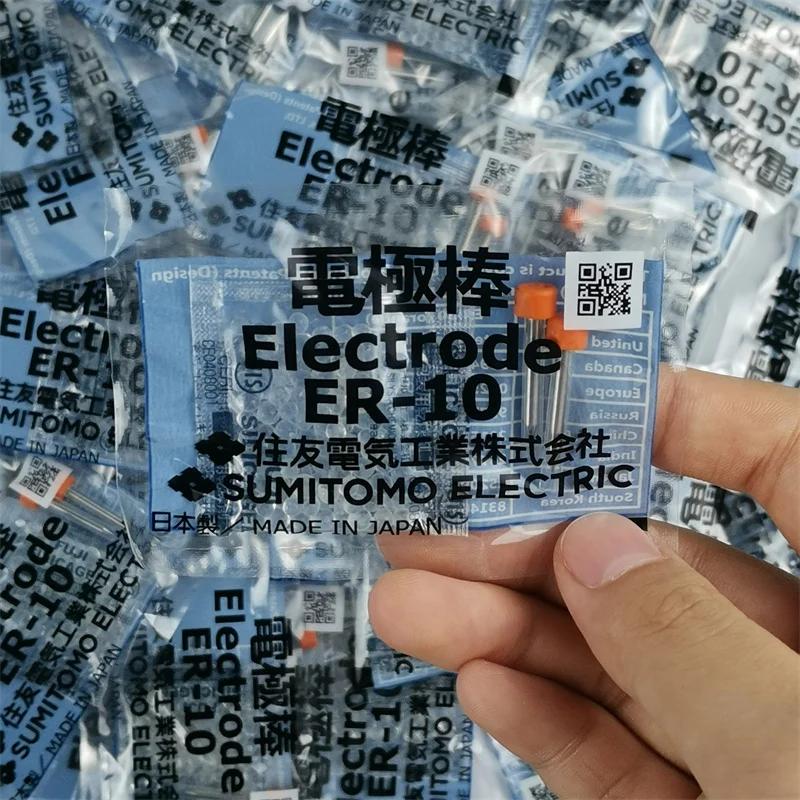 100% Original ER-10 Electrodes for Sumitomo Type-39 TYPE-66 TYPE-81C T-600C 400S Fiber Optic Fusion Splicer Electrode rod