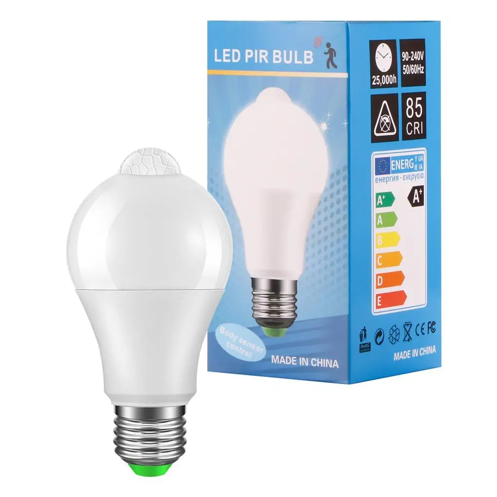 

E27 LED Bulb Sensor Auto with Cool Warm Lighting Wall Lamp Entrance