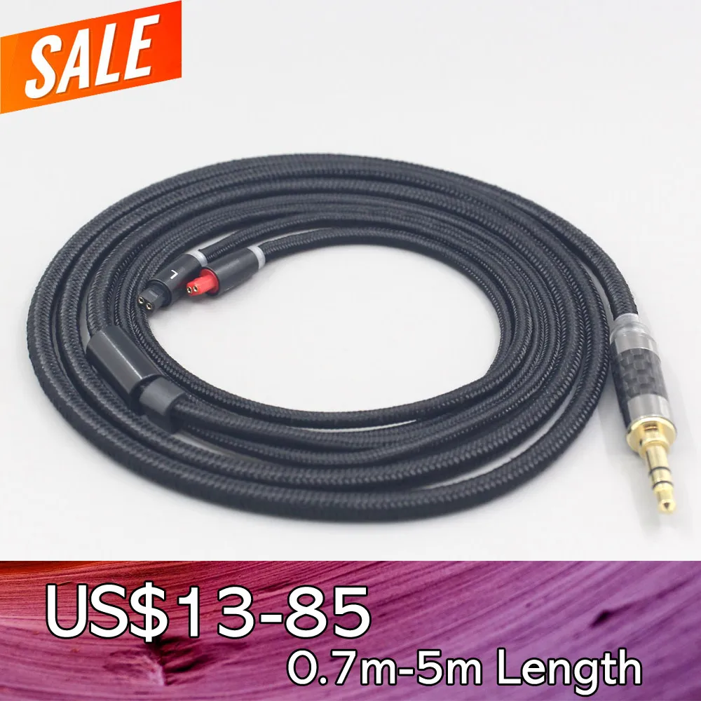 

LN007554 Super Soft Headphone Nylon OFC Cable For Audio-Technica ATH-IM50 IM70 ath-IM01 ath-IM02 ath-IM03 ath-IM04