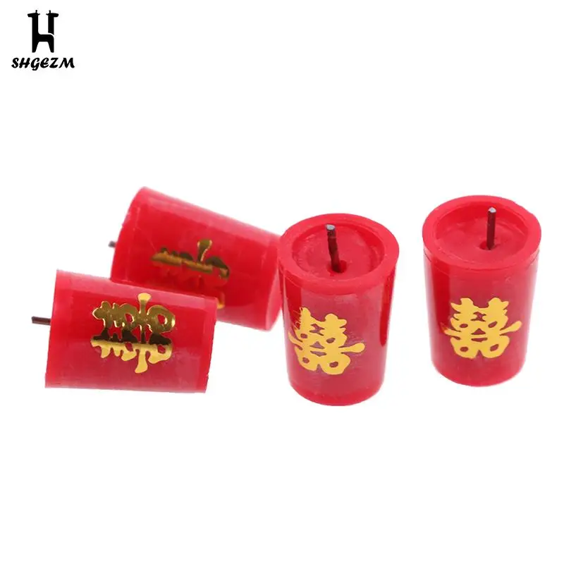 

2/4 шт. 1/12 кукольный домик миниатюра аксессуары мини смоляные свечи моделирование мебель модель игрушки для кукольного домика украшения