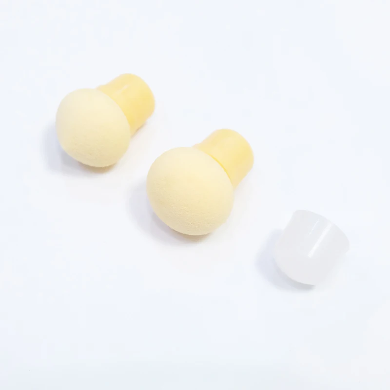 Двусторонняя градиентная Кисть для ногтей блестящие губки пудры точечная ручка