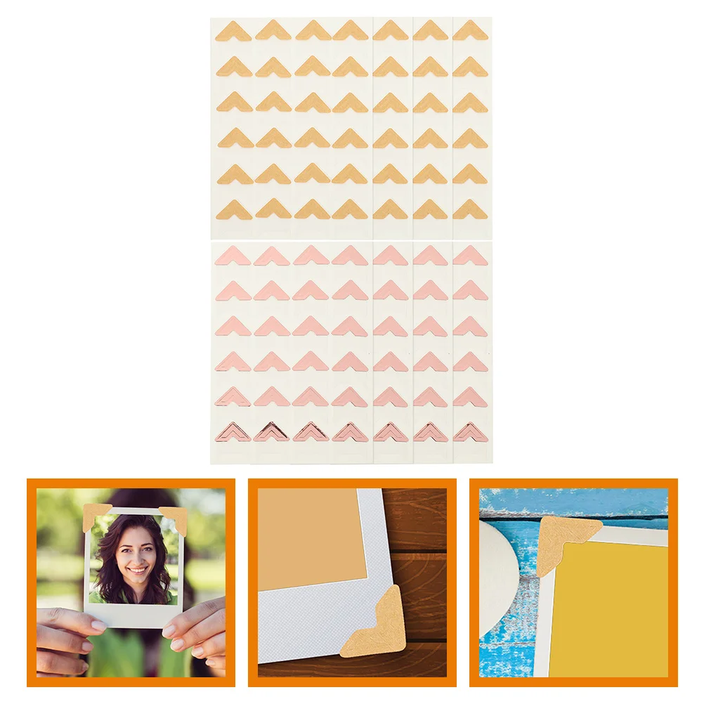 

8 Sheets 16-inch Burlap Photo Album Window Self-adhesive Film Studio DIY (gray) Mounting Corners Scrapbook Scrapbooks Paper Tape