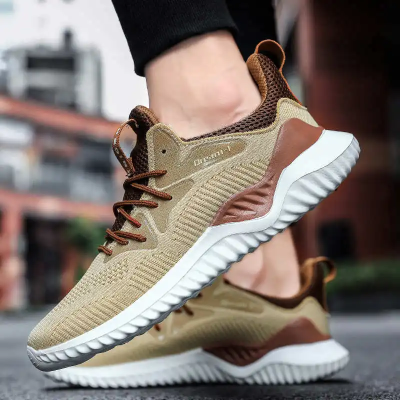 

2022 Wholesale Man Sport Shoes Brand Trainers Men's Original Running Shoes Yoga Sports Shoes For Boys Black Sneakers Man Tennis