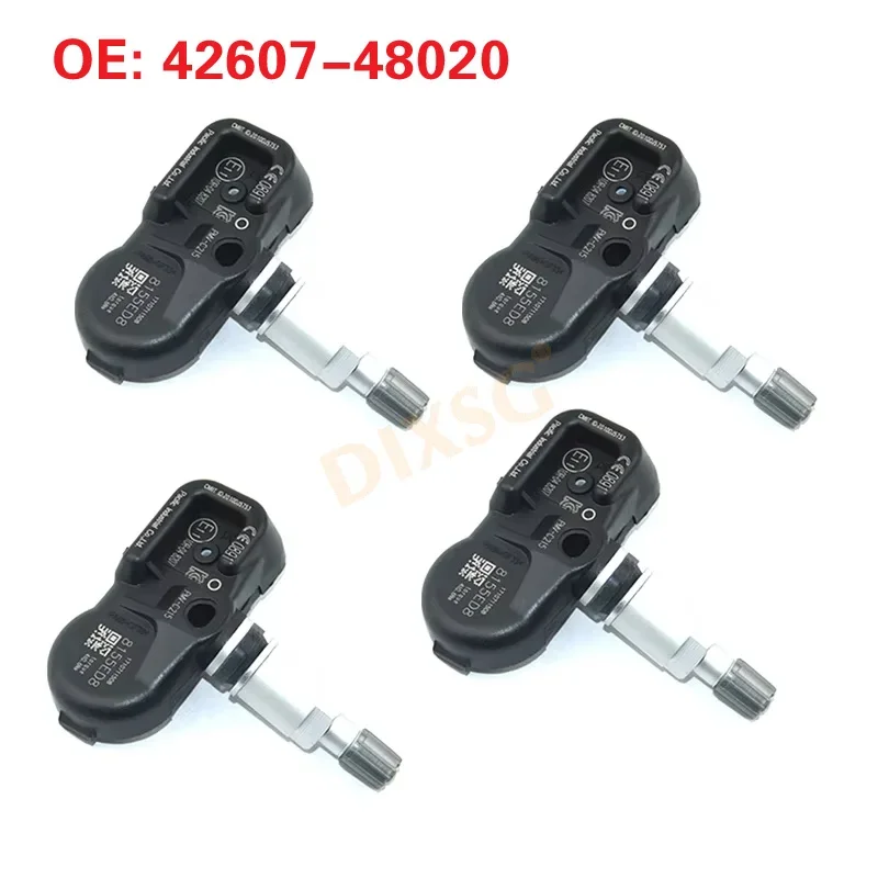 Фото Датчик контроля давления в шинах, 4 шт., 42607-48020 для Toyota Lexus LC RX C-HR Pacific Camry 4260748020/PMV-C215, датчик TPMS №2