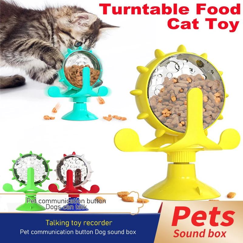 

Креативные игрушки для кошек, фидер для домашних животных, устройство для хранения еды, вращающийся шар, спортивные игрушки для домашних жи...