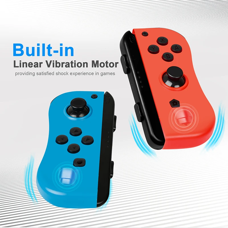 Беспроводной джойстик Powtree для Nintendo Switch Controller левый и правый Bluetooth геймпад