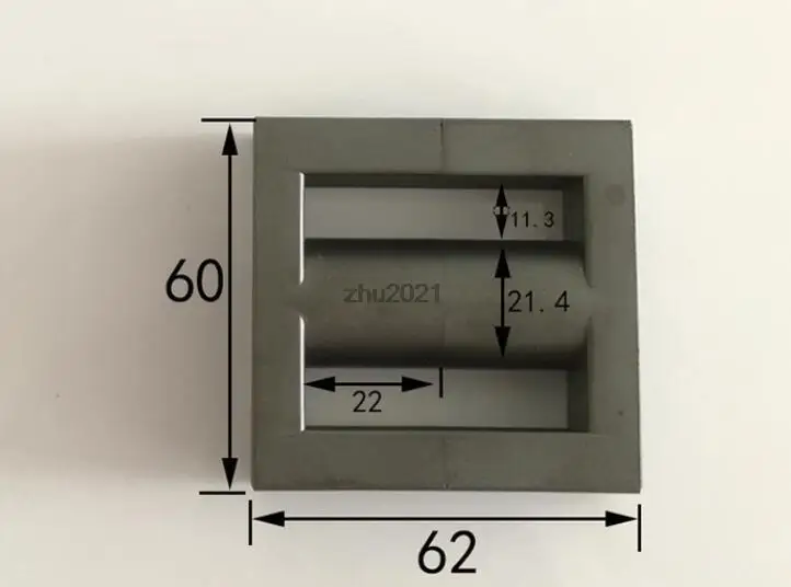 EC60 ETD59 60/62 мм силовой трансформатор ферритовый сердечник изолятор индуктор ферритовый RF дроссель ферритовый шарик PC40 MnZN