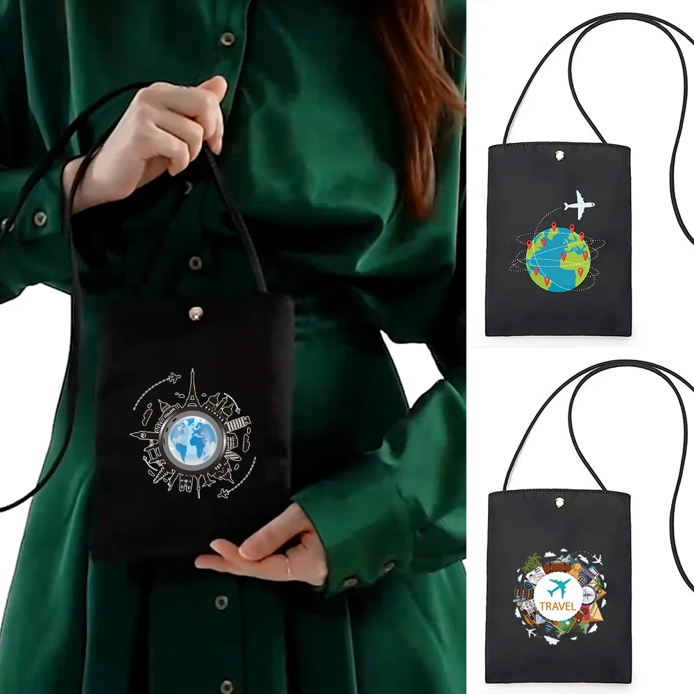 

Universal Waterproof Mobile Phone Bag Samsung/iPhone/Huawei/HTC Mobile Phone Case Shoulder Bag Ladies Travel Series Wallet