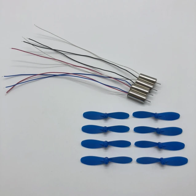 4 k V8 Mini игрушечный RC Дрон винт квадрокоптера Двигатели/комплект двигателя -