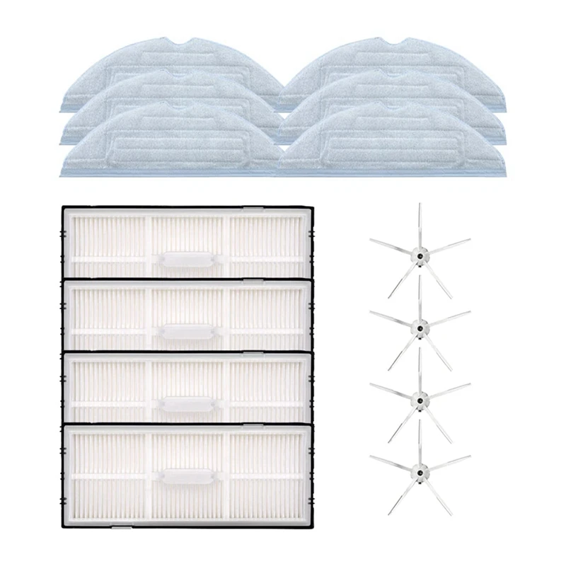 

Replacement Side Brush HEPA Filter Mop Pad Compatible For Roborock S7 T7S Robot Vacuum Cleaner Accessories
