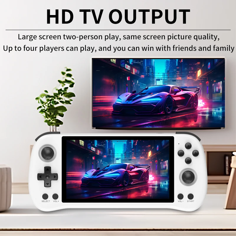 Powkiddy New X55 портативная игровая консоль