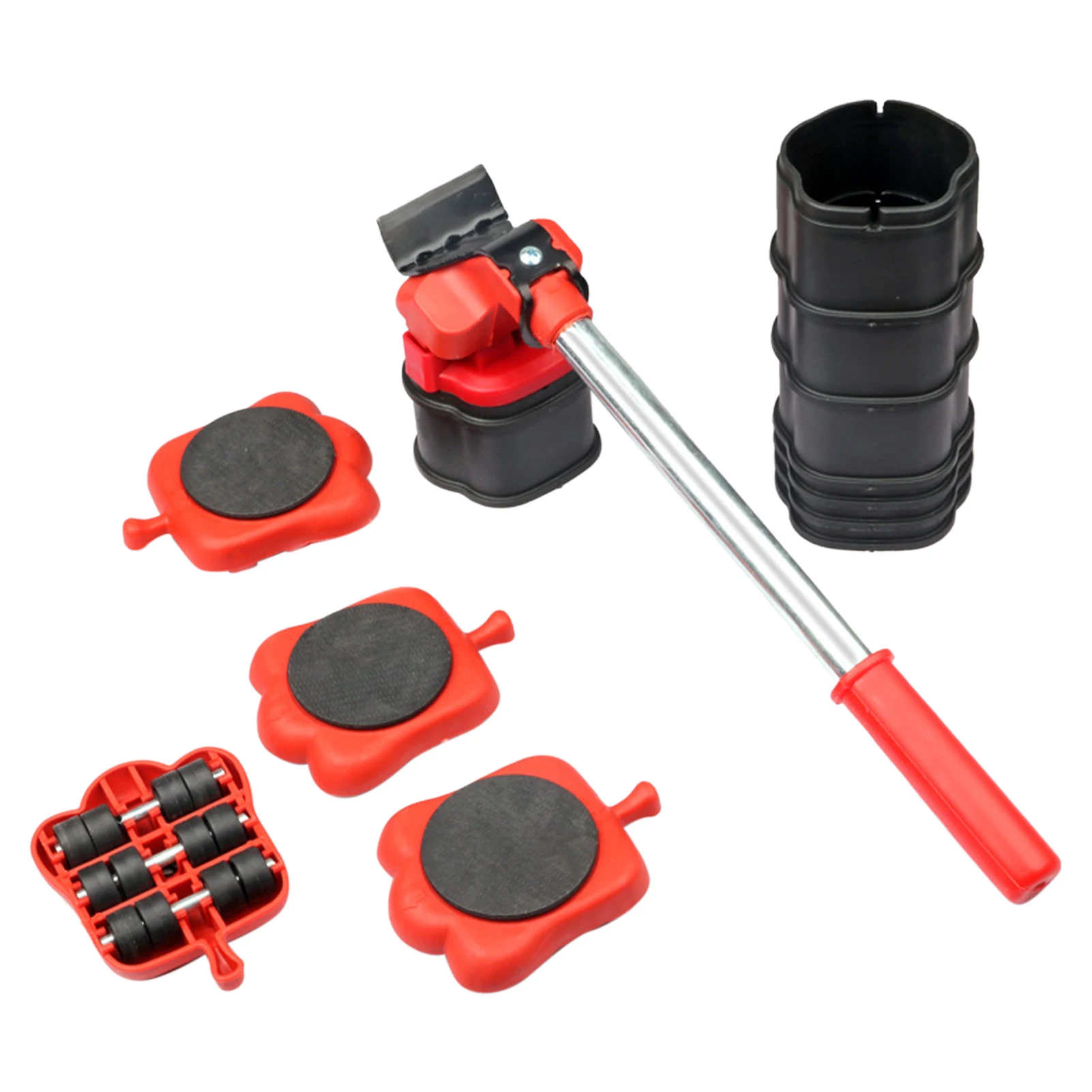 

13pcs/Set Roller Adjustable Height Moving Tool Furniture Lifter Safe Heavy Duty Refrigerators With 4 Sliders Sofas Couches Pry