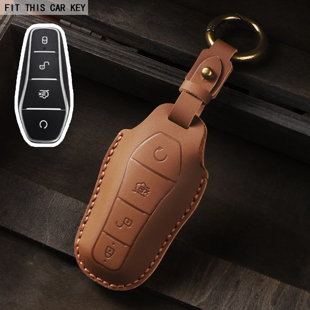 

Чехол для автомобильного ключа с умным дистанционным управлением, чехол для автомобильного ключа для BYD Atto 3 Han DMI EV, сумка для ключей с дельфином, автоаксессуары, чехлы для ключей