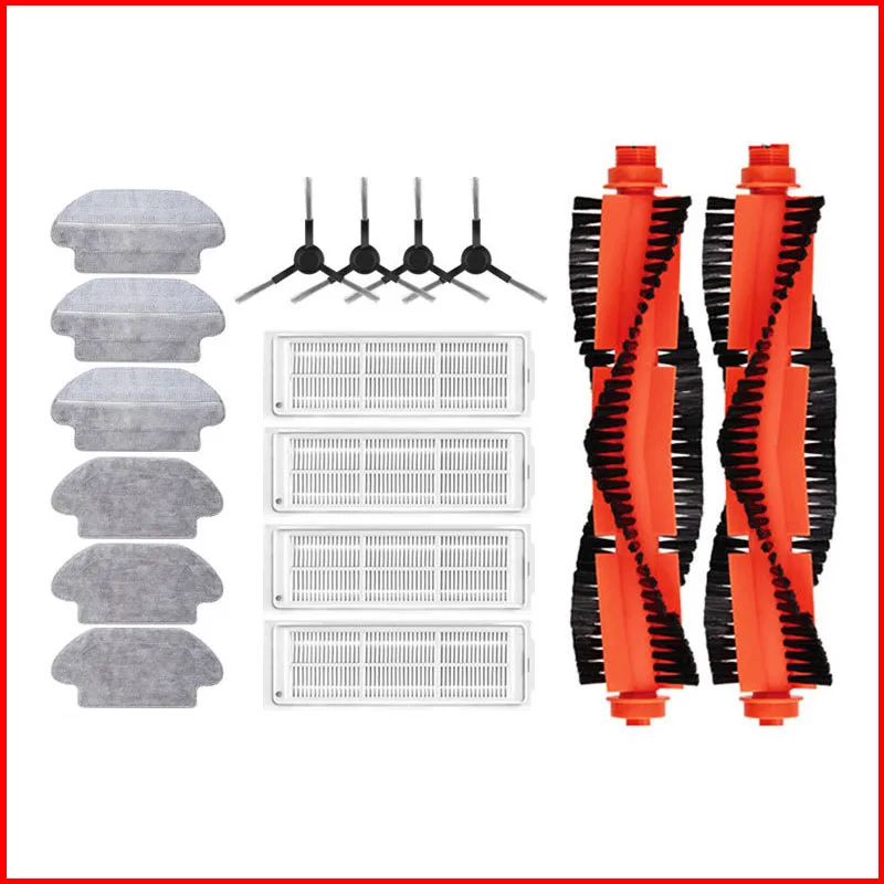 

HEPA Filter Main Side Brush Mop Cloth For Xiaomi Mi Robot Vacuum Mop Pro STYJ02YM Mijia Vacuum Cleaner Replacement Accessories