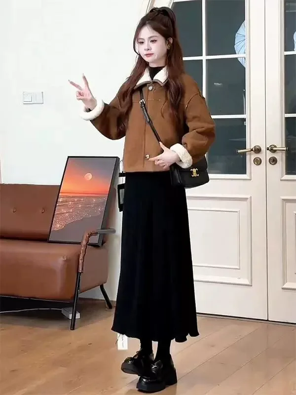 Одежда для ранней зимы Подходит полного комплекта. Усовершенствованная изящная