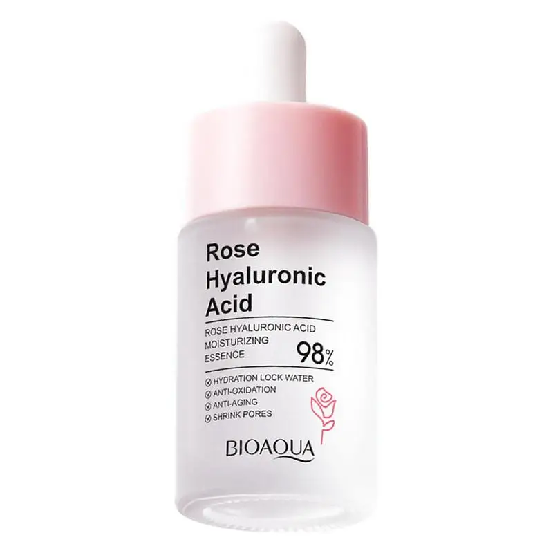 

Эссенция розовая с гиалуроновой кислотой, отбеливающая питательная розовая эссенция с гиалуроновой кислотой, стойкий аромат, уход за кожей