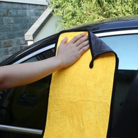 600gsm microfiber cleaning towel thicken soft drying cloth car body washing towels double layer clean rags 304060cm