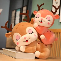 kawaii fantasy deer plush toys sika deer stuffed plush animals kid toys baby toys girl christmas gifts toys for children home de