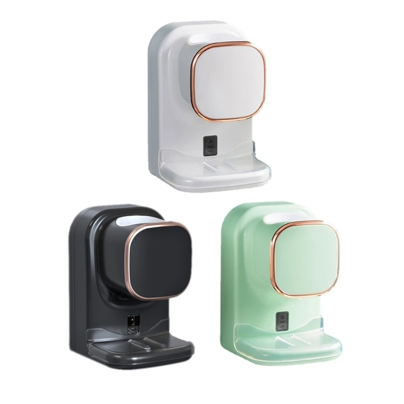 

K1MF Electric Toothpaste Dispenser 3 Modes Auto Wall Mounted Bathroom Gadget