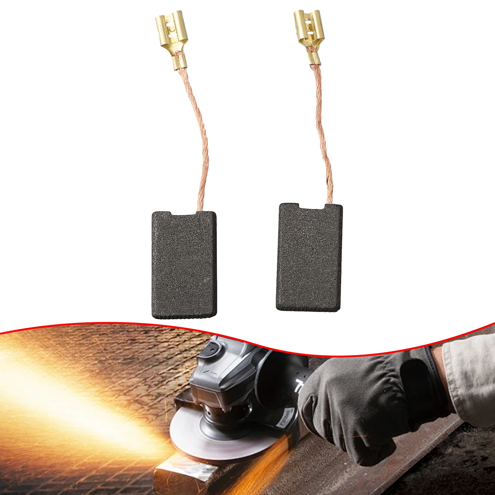 Угольные щетки 2 шт. угольные 1617014126 Для GBH10DE 11223EVS GBH11DE GSH10C GSH11E MH10 SE Превосходная