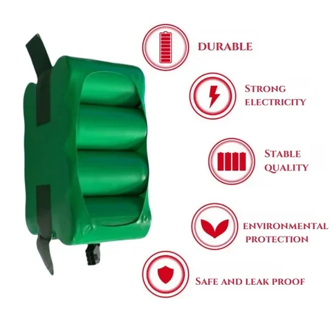 2025 НОВЫЙ Ni-MH аккумулятор SC 14,4 В 3800-12800 мАч для KV8 XR210 XR510 XR210A XR210B XR510B XR510C Пылесос Подметальный робот