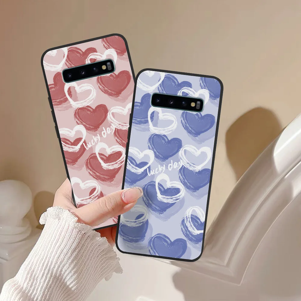 Чехол для Samsung S10 5G S10 Plus S10e, милый силиконовый чехол для Samsung S 10 S10Plus S10