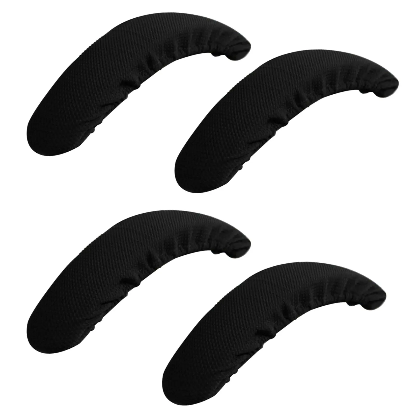 

4pcs Slipcover Accessories Pad Modern Armrest Home Wheelchair Washable Office Chair Arm Cover Removable Stretch Black Simple
