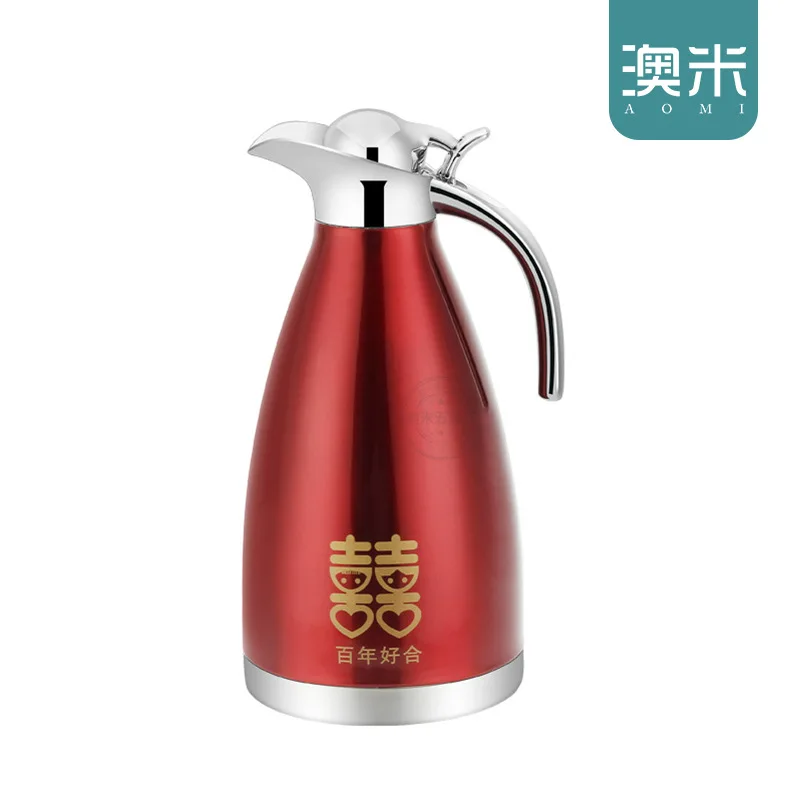 

Thermal Sweat Electric 304 Stainless Steel Insulation Pot Warm Water Bottle Wedding Gift With Dividarian Coffee Home Hot Kettle