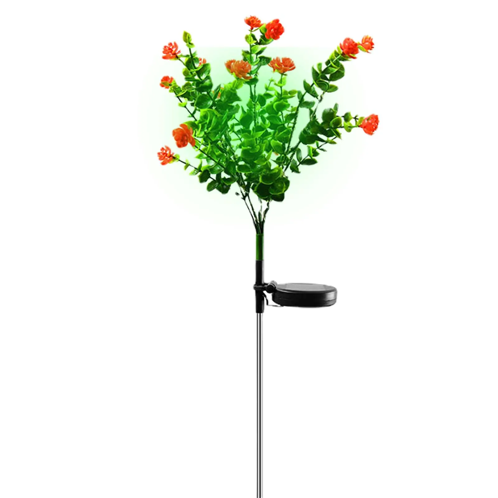 

Садовый Солнечный светильник s IP65, водонепроницаемый Светодиодный светильник Camellias, ландшафтный светильник, создает романтическую атмосфе...