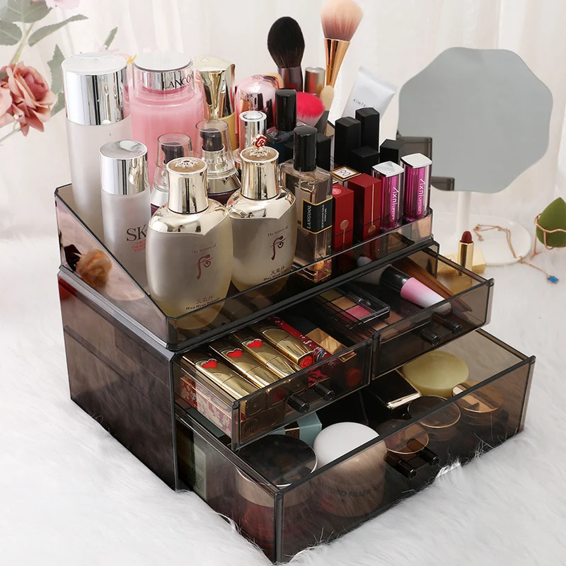 Органайзер для косметики коробка хранения ювелирных изделий органайзер