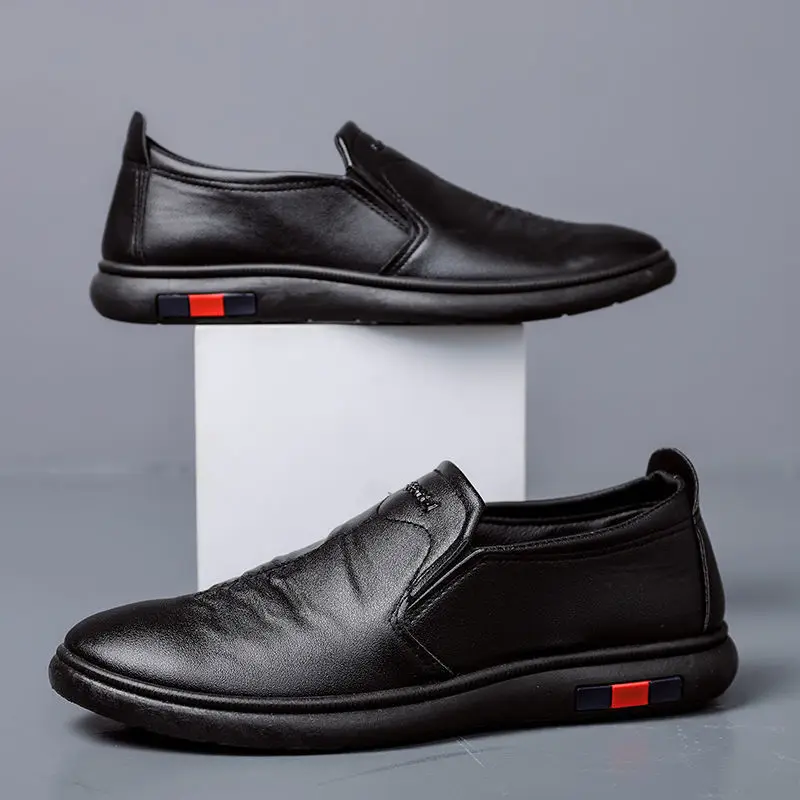 

Fashion Work Shoes Winter New Leather Shoes Breathable Men's Casual Shoes Hard-Wearing Men Fashion Shoes S13740-S13752 Dn