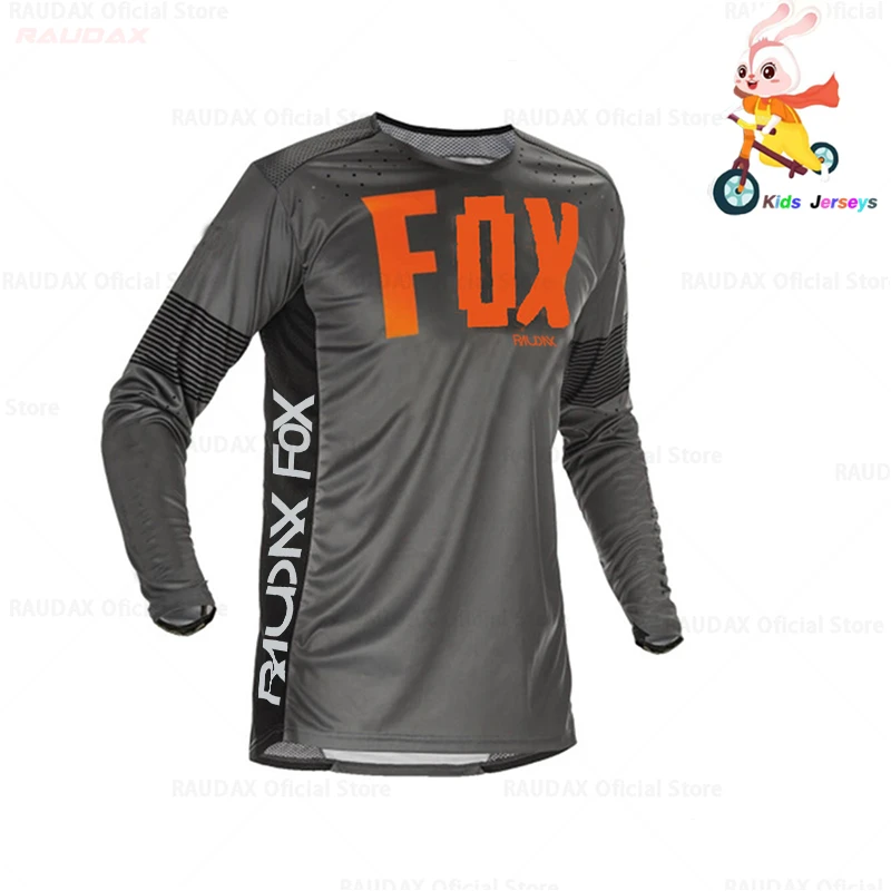 Детская летняя мотокроссовая майка Quick Dry для горного велосипеда Downhill Mountain Bike DH Shirt MX Motorcycle Clothing Ropa для мальчиков MTB T-Shirts on, 2023 год.