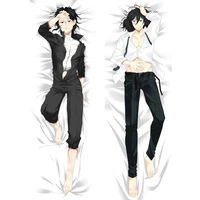 50x180cm anime boku no hero academia aizawa shouta dakimakura hugging pillow case double side printed otaku male pillow cover