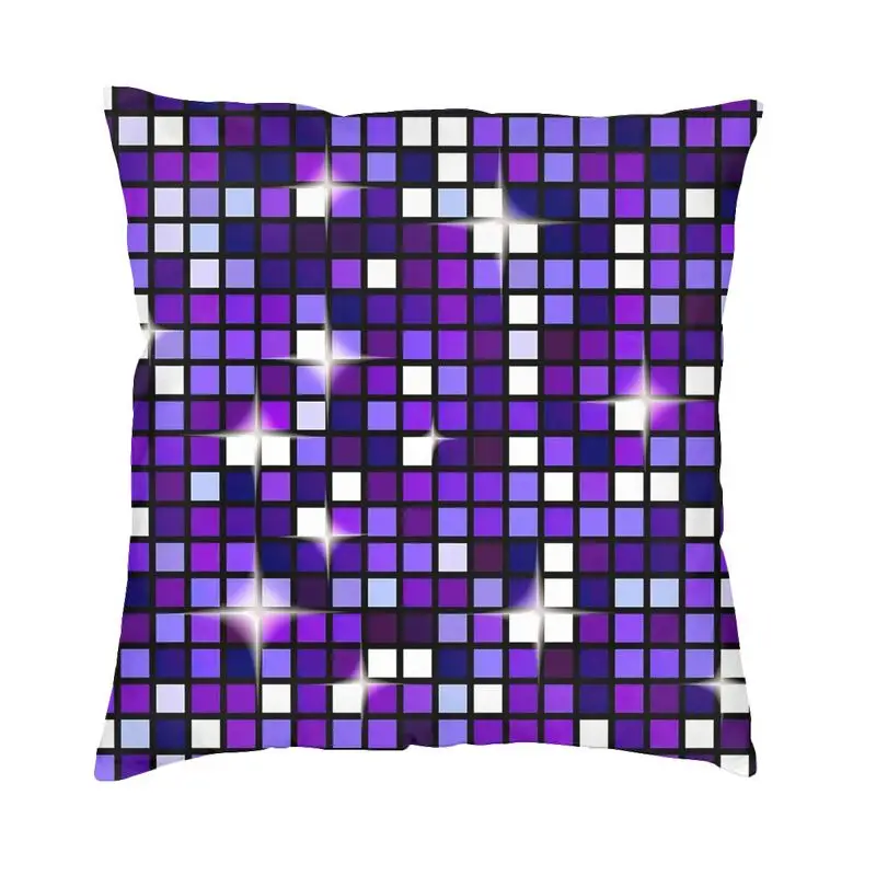 Dark Blue Disco Ball Glitter Cushion Cover 40x40cm Velvet Nordic Throw Pillow Case Decoration Salon