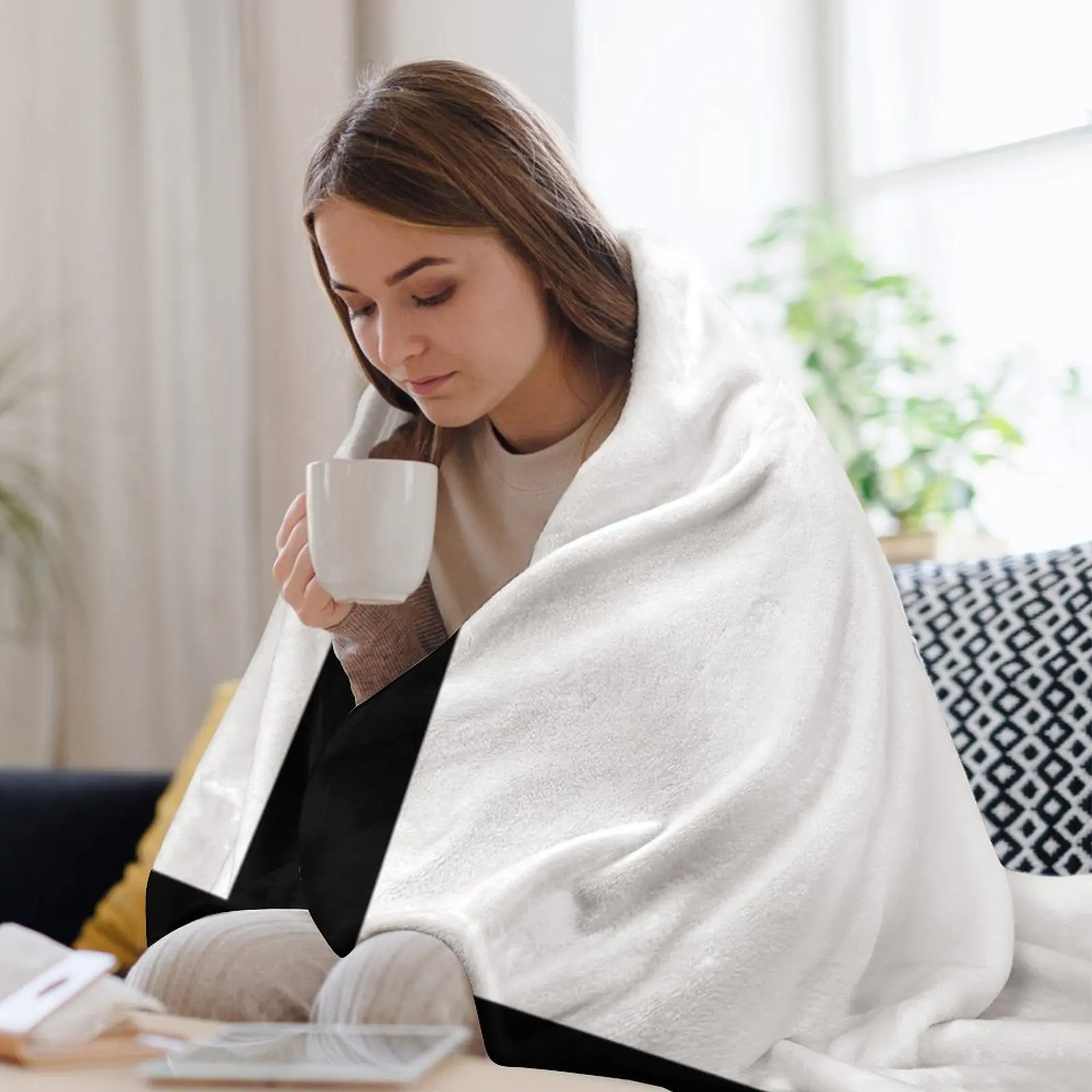 Одеяло Everlong с графическим рисунком Тонкие утяжеленные туристические одеяла