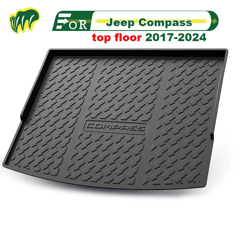 Коврик для багажника автомобиля Jeep Compass 2017-2024 из термопластичного эластомера