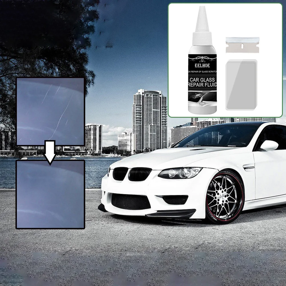 

30ml Car Windshield Cracked Repair Tool DIY Curing Glue Car 30ml Car Windshield Cracked Repair Tool DIY Curing Glue Car