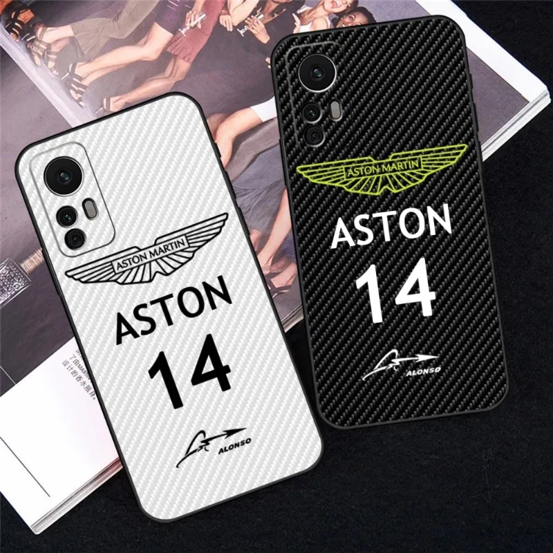 

Чехол для телефона Aston Martin F1 для Xiaomi POCOF3 X3 GT M3 X4Pro M4Pro NFC Note 10Pro Redmi Note 11 11T 10 9 Pro Plus