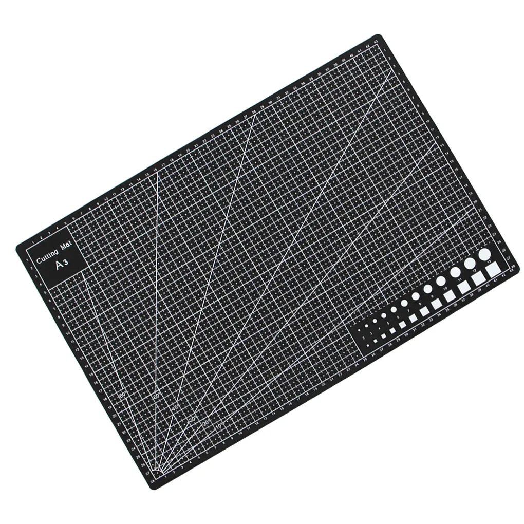 

A3 PVC Cutting Mat Workbench Patchwork Cut Pad Sewing Manual DIY Knife Engraving Leather Cutting Board Single Side Underlay