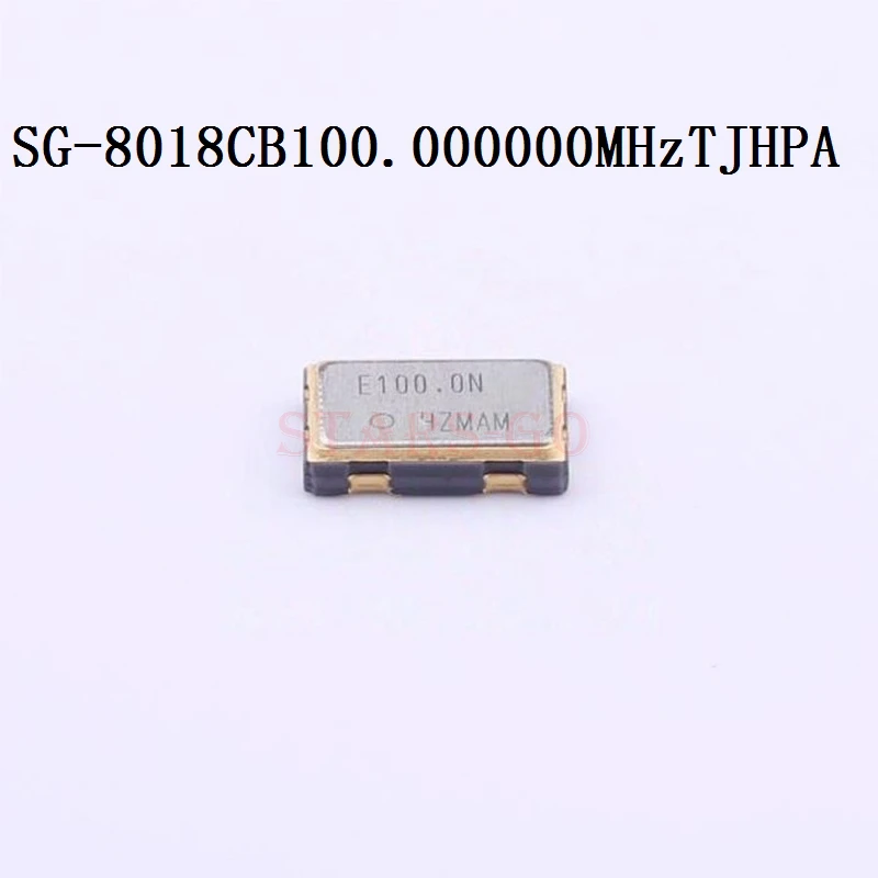 10PCS/100PCS 5032 100MHz 5032 4P SMD 1.8~3.3V 50ppm OE -40~+105℃ SG-8018CB 100.000000MHz TJHPA Pre-programmed Oscillators