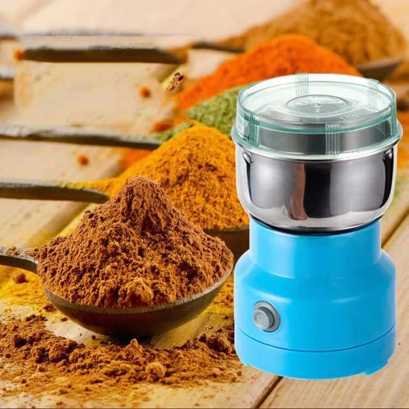 

Electric Coffee Grinder Kitchen Cereal Nuts Beans Spices Grains Machine Mini Electric Food Chopper Processor Mixer Blender