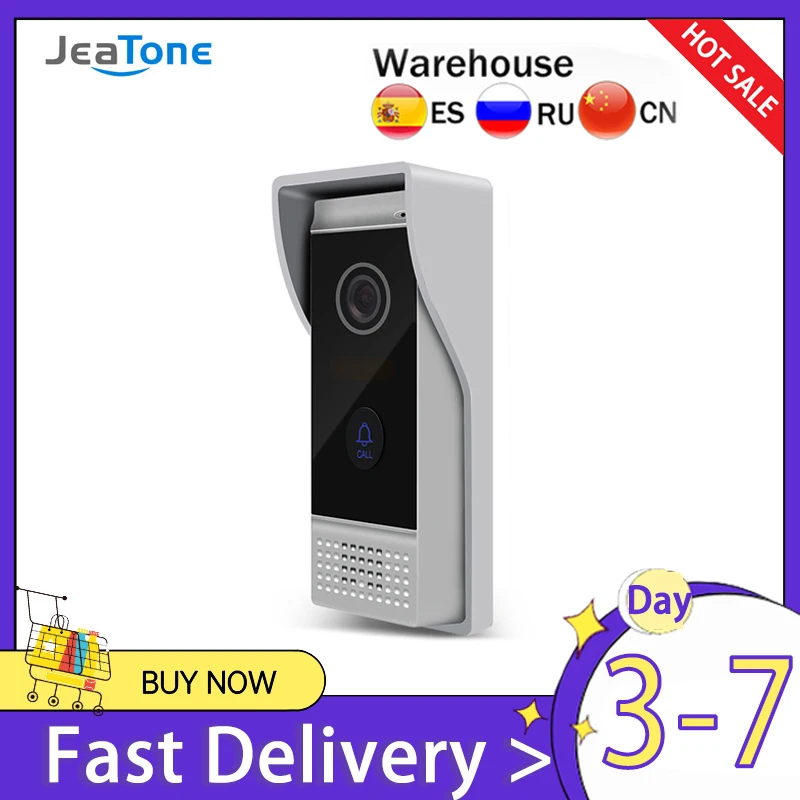 

Видеодомофон Jeatone проводной 720P/1080P