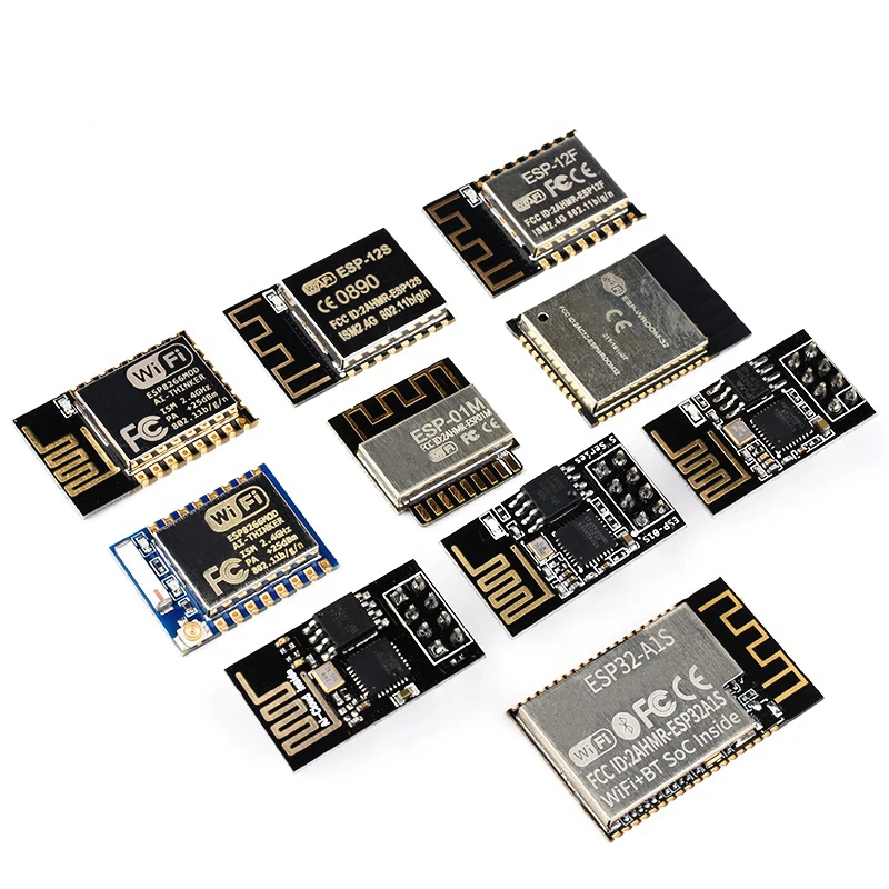 ESP8266 ESP-01 ESP-01S ESP-07 ESP-12E ESP-12F ESP-32 ESP-32S Последовательный беспроводной модуль WIFI